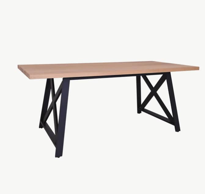 Jensen Dining Table - Natural Elm | Buy Online | Beds.ie