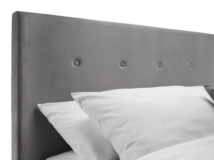 Elmington 5ft Ottoman Bedframe - Grey Velvet - Image 5
