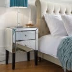 Palermo Mirrored 2 Drawer Bedside | Buy Online | Beds.ie