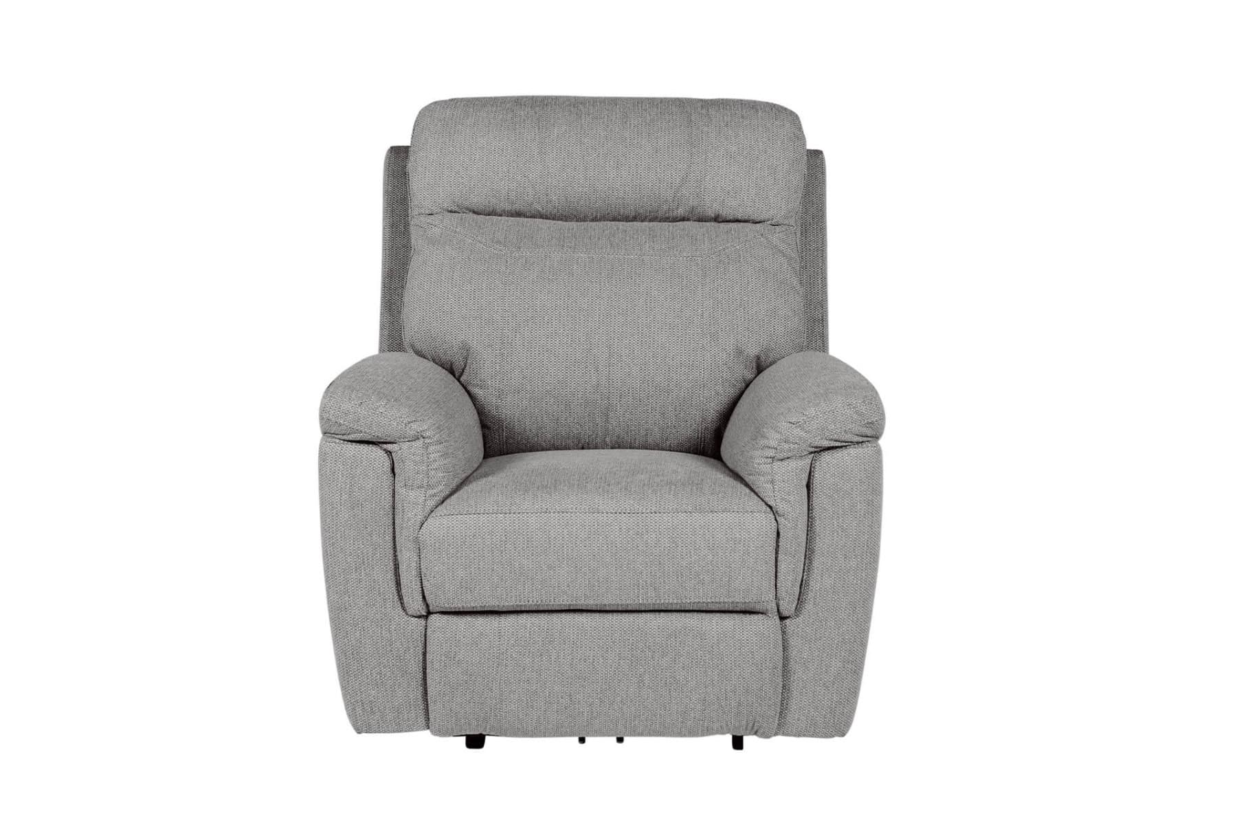 Bowie 1 Seater Electric Recliner - Grey - Image 3
