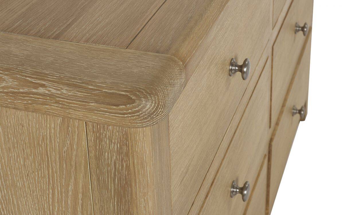 Memmingen 6 Drawer Chest - Limed Oak - Image 5