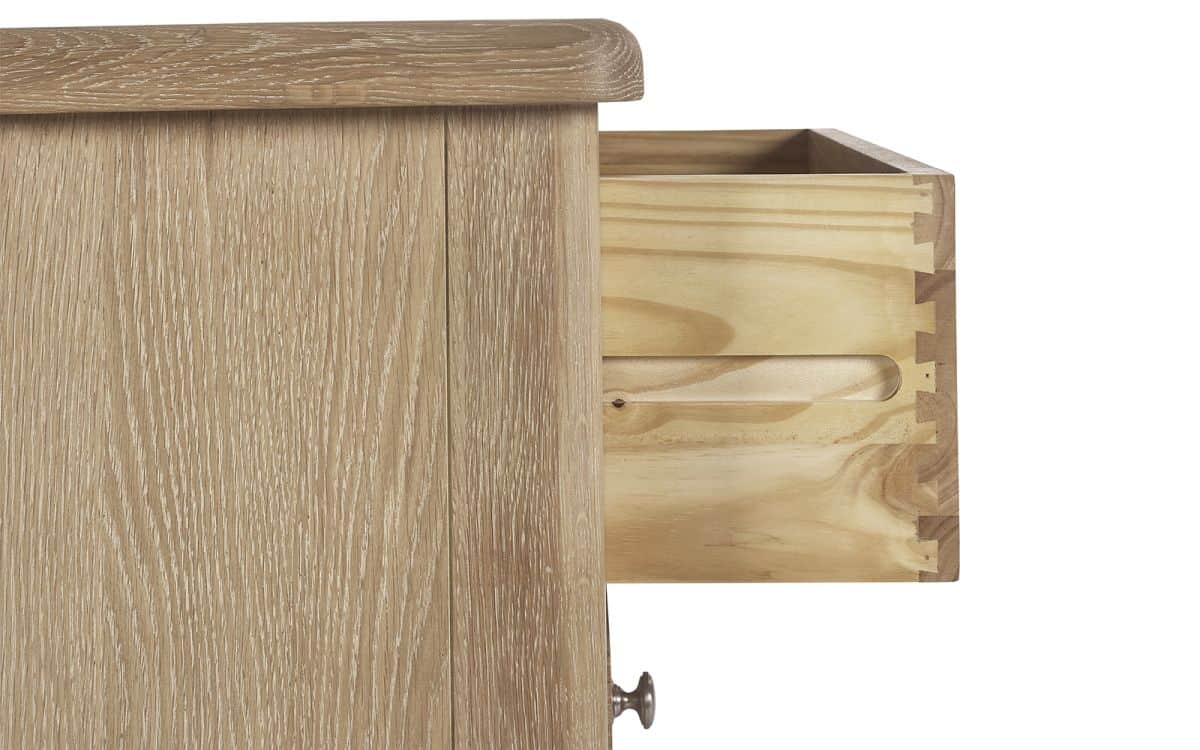 Memmingen 6 Drawer Chest - Limed Oak - Image 6