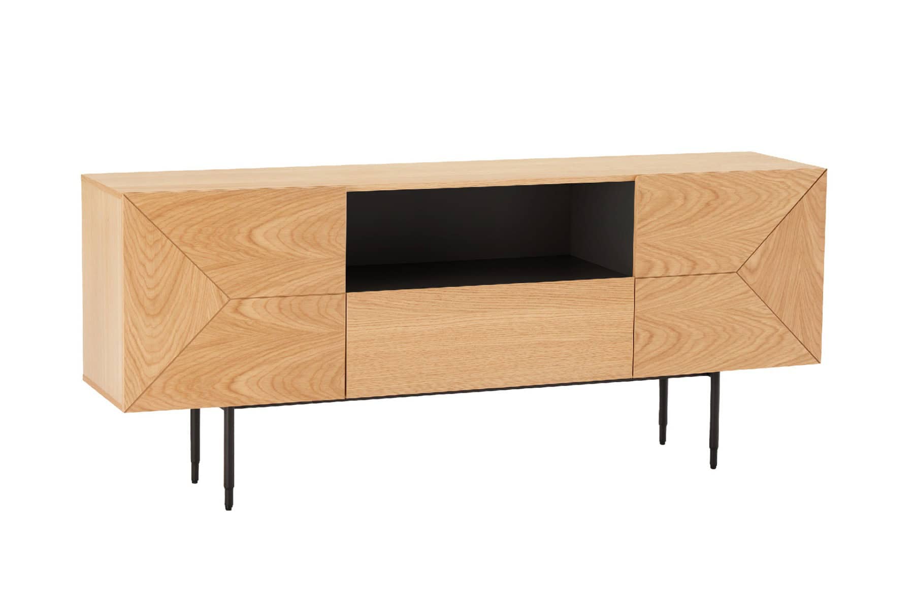 Nate Sideboard Large 1800 - Natural Oak | Buy Online | Beds.ie