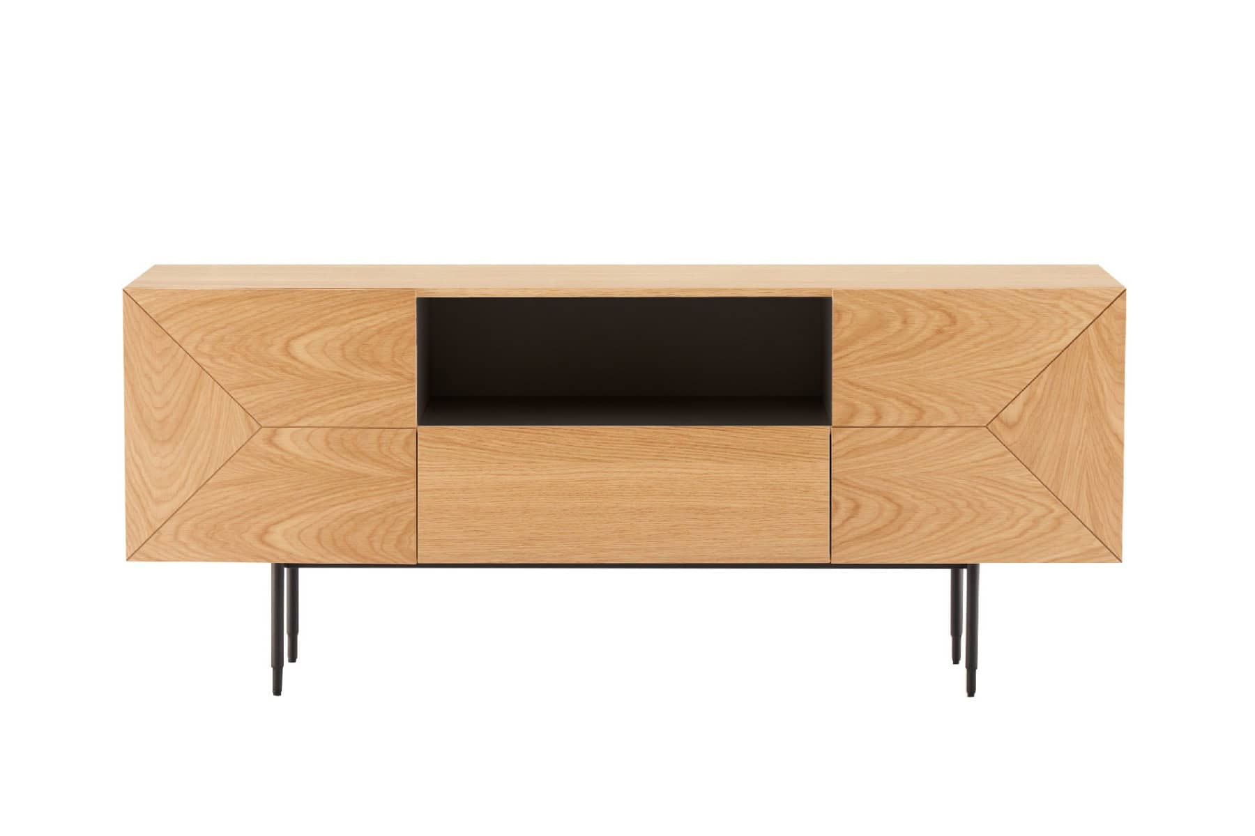 Nate Sideboard Large 1800 - Natural Oak - Image 2