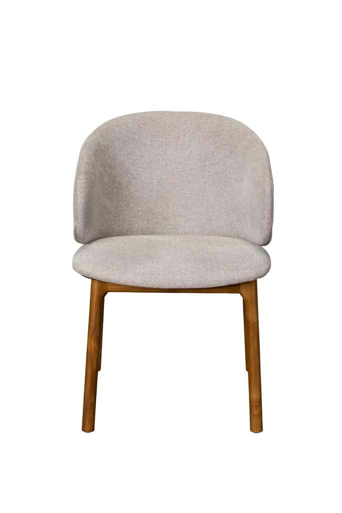 Eve Dining Chair (Pair) - Beige - Image 2