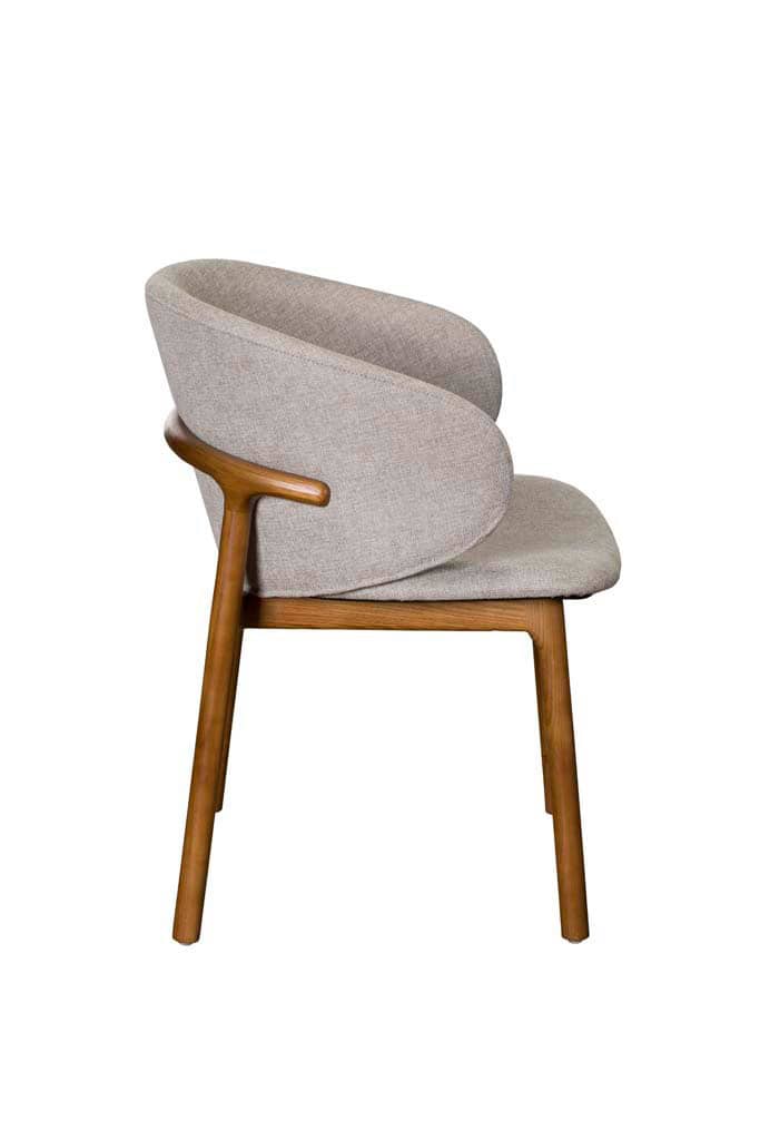 Eve Dining Chair (Pair) - Beige - Image 3