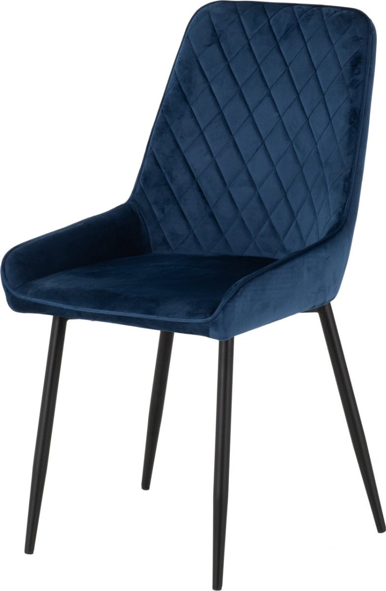 Avery Dining Chair (Set of Two) - Sapphire Blue | Buy Online | Beds.ie