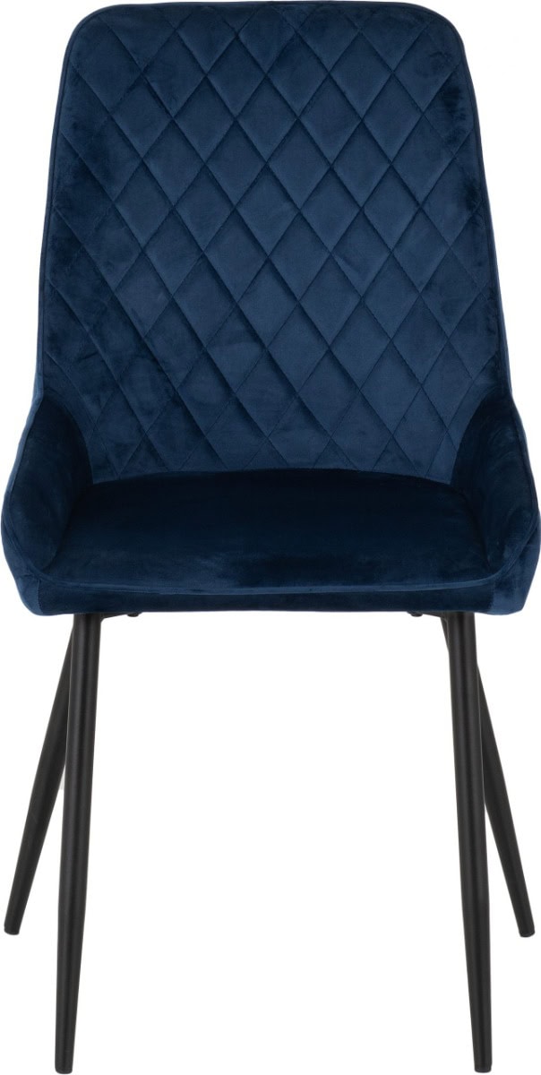 Avery Dining Chair (Set of Two) - Sapphire Blue - Image 2