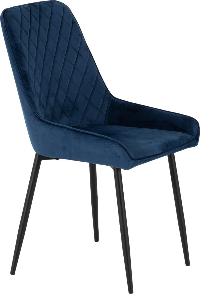 Avery Dining Chair (Set of Two) - Sapphire Blue - Image 3