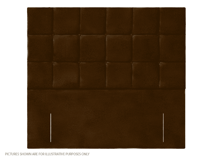 Apollo 3ft Venice Headboard - Velvet Brown | Buy Online | Beds.ie