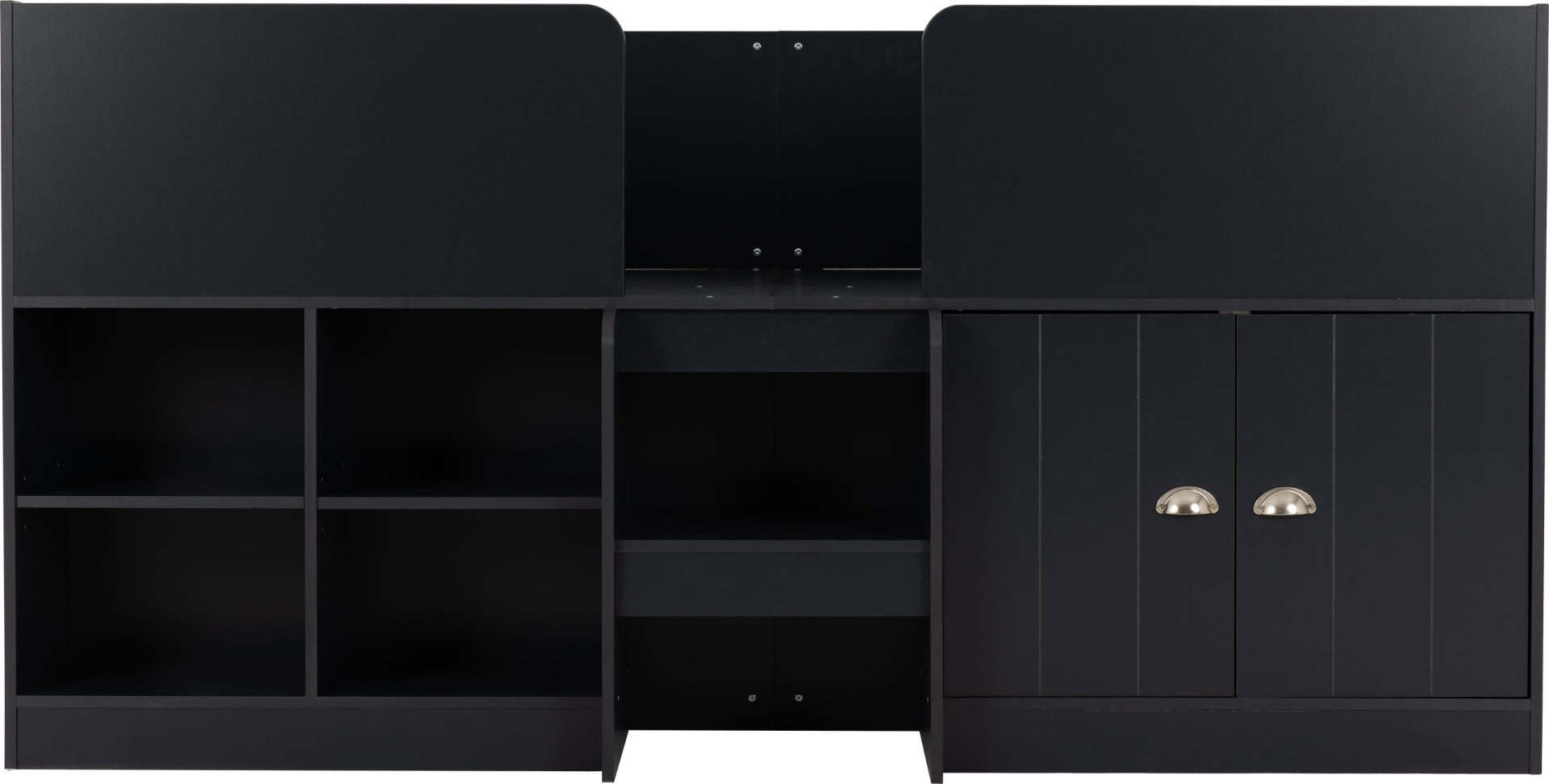 Orlando Low Sleeper Bed - Dark Grey - Image 4
