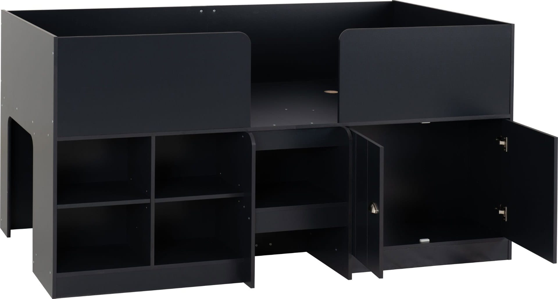 Orlando Low Sleeper Bed - Dark Grey - Image 5