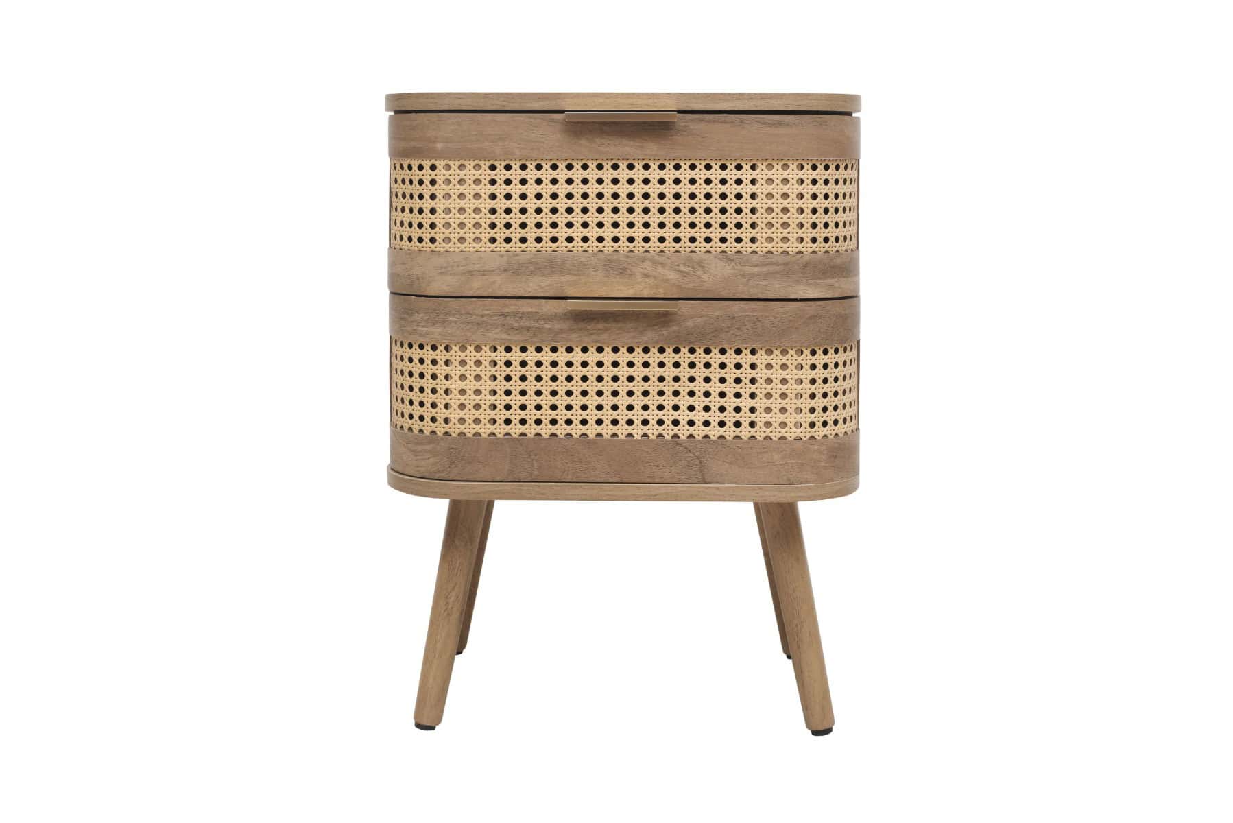 Noah 2 Drawer Bedside - Oak - Image 7