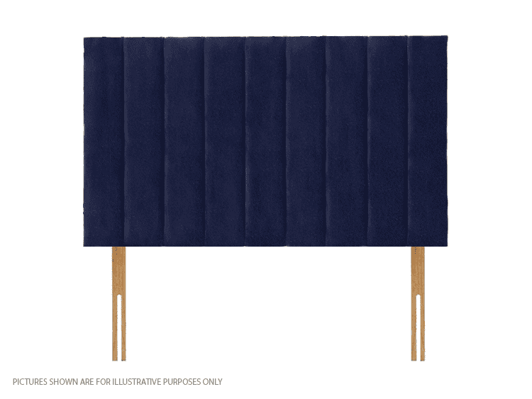 Apollo 2ft6 Dartford Headboard - Velvet Navy Blue | Buy Online | Beds.ie
