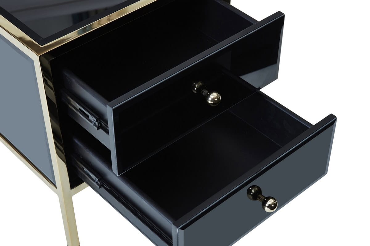 Fenwick 2 Drawer Bedside - Image 3