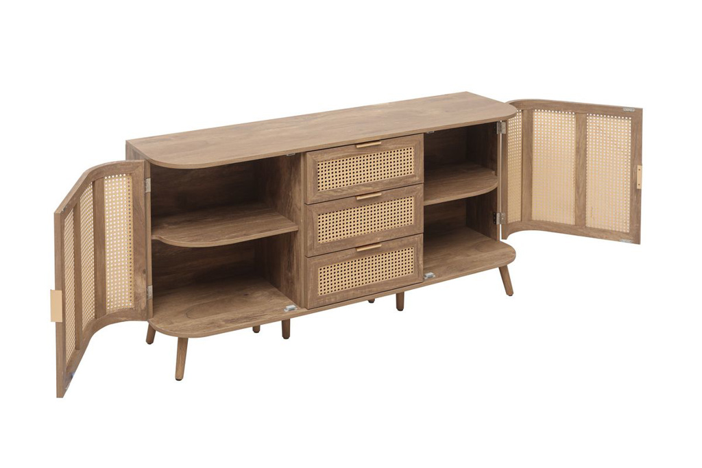 Noah 2 Door 3 Drawer Sideboard - Oak - Image 8