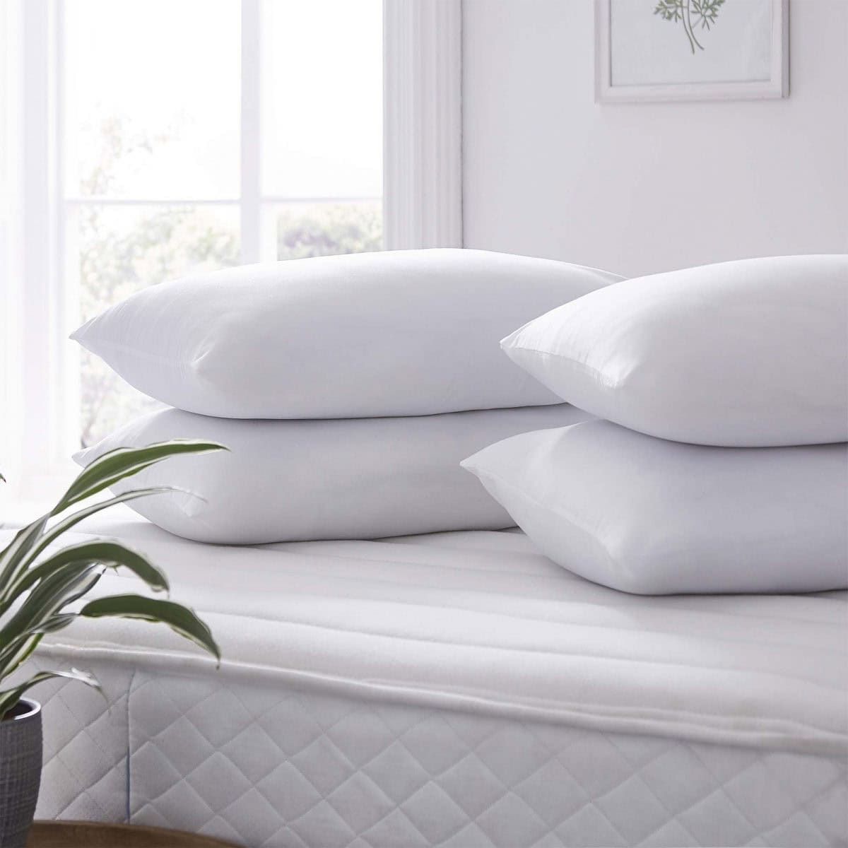 Silentnight Essentials Classic Hollowfibre Pillow (4 Pack) - Image 2