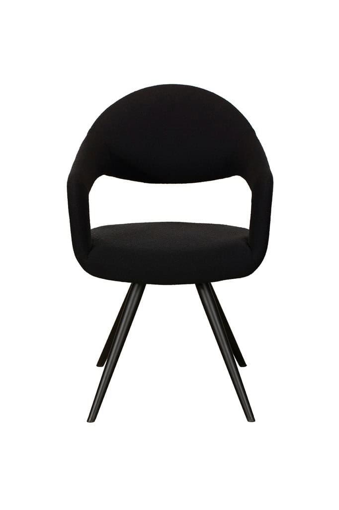 Jasmine Arm Chair (Pair) - Black - Image 2