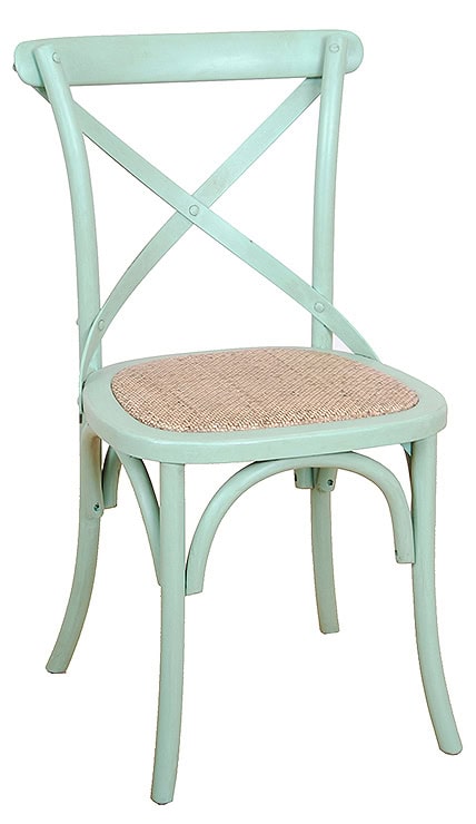 Crossback Chair - Green (Set of 2) - Image 2