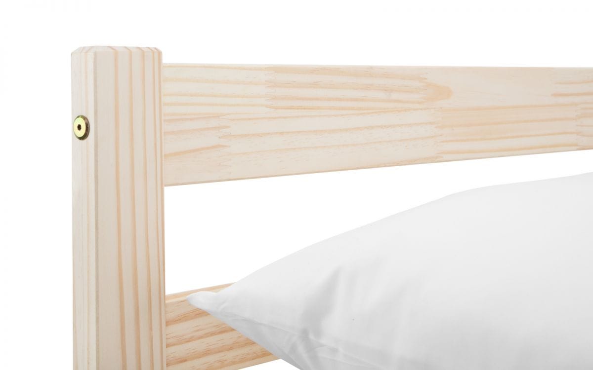 Skye 4ft6 Bedframe - Unfinished Pine - Image 6
