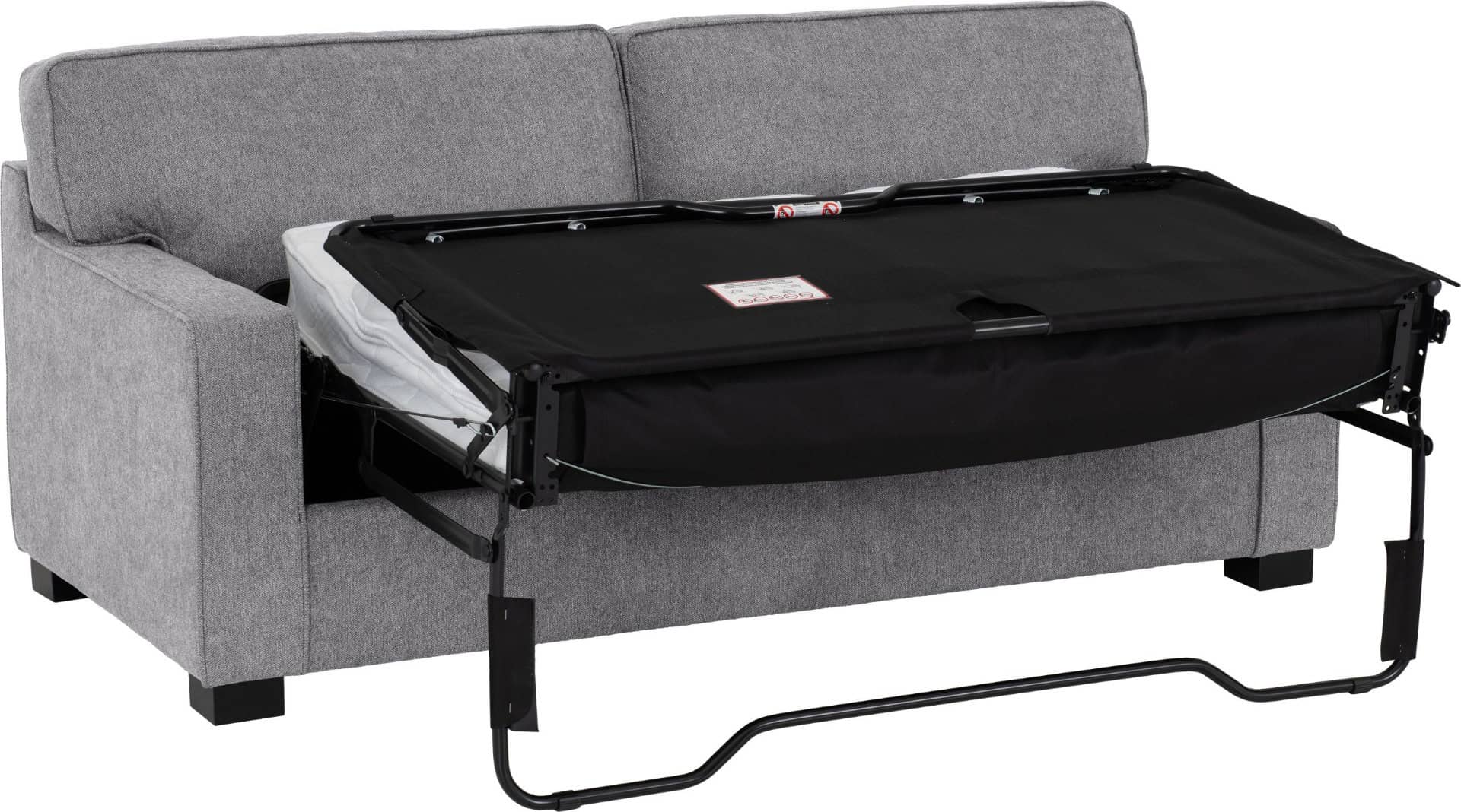 Eton Sofa Bed - Light Grey - Image 4