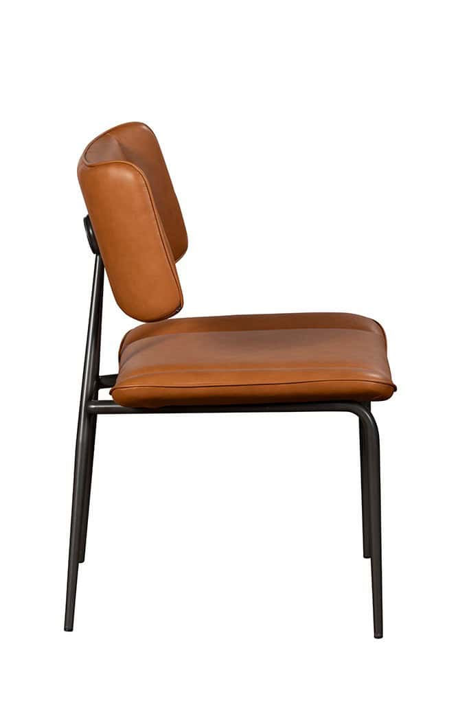 Jack Dining Chair (Pair) - Cognac - Image 3