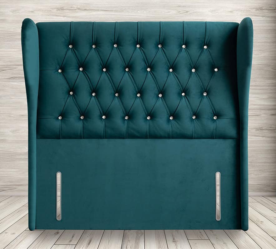 Asteria 4ft6 Floor Standing Headboard | Buy Online | Beds.ie