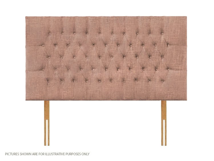 Apollo 6ft Lincoln Headboard - Azzure Lavender | Buy Online | Beds.ie