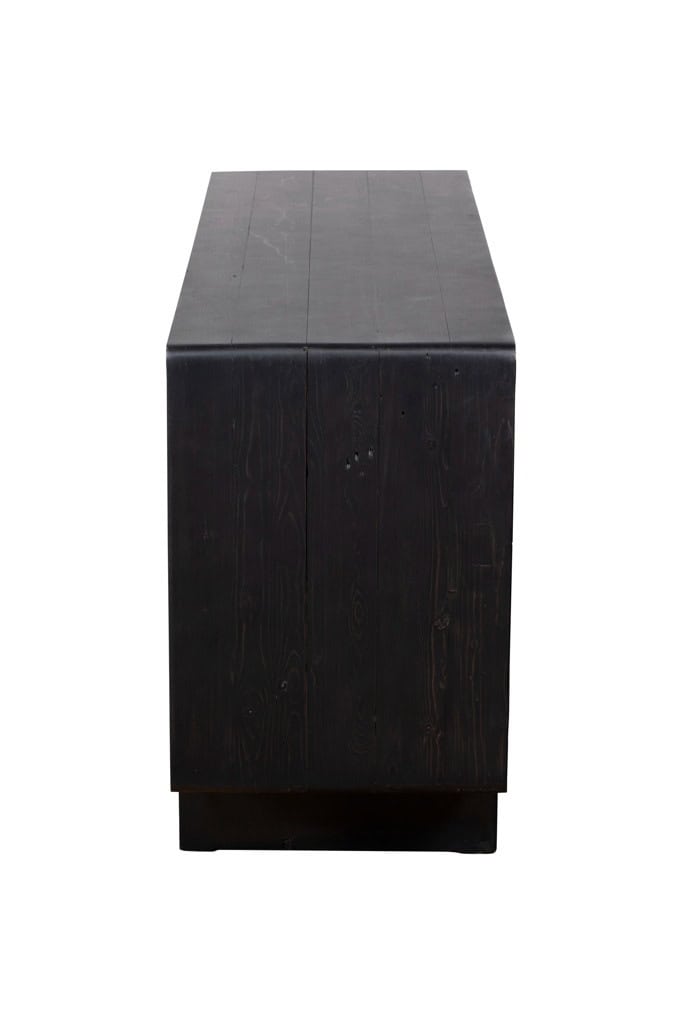 Baker Furniture Franklin 3 Door Sideboard - Chevron - Image 4