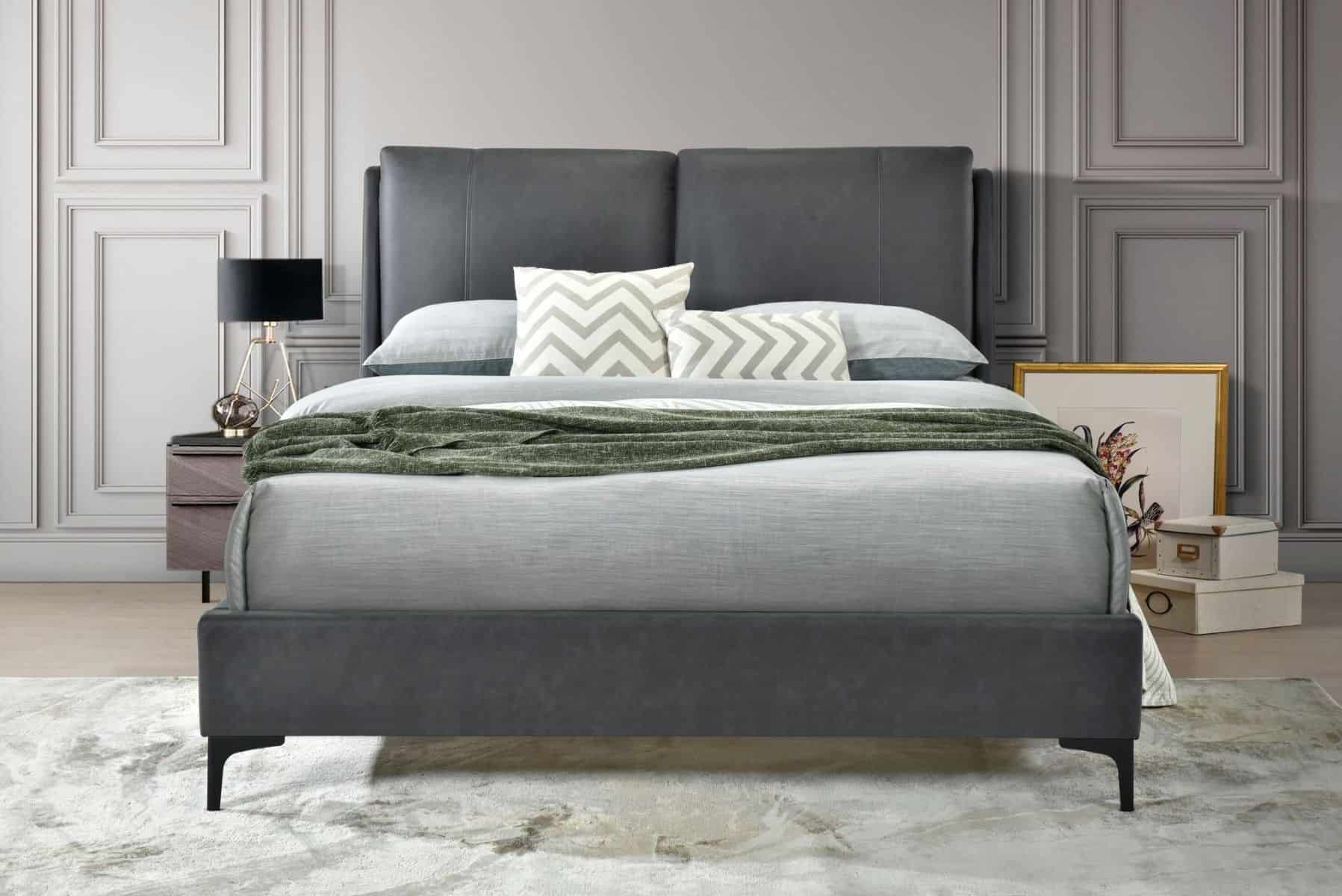 Flintshire 5ft Ashleigh Bedframe - Grey - Image 2