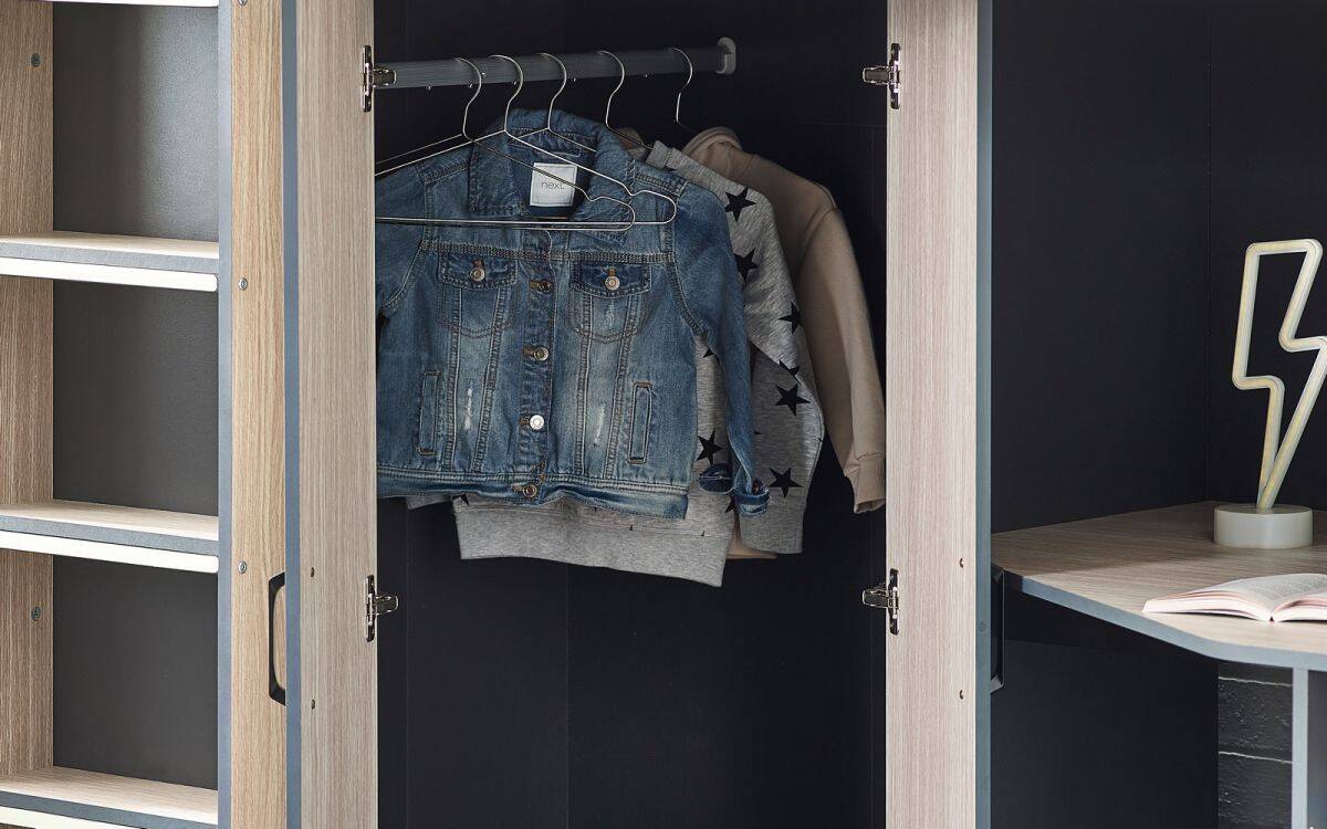 Hermes High Sleeper - Anthracite & Wood Grain - Image 7
