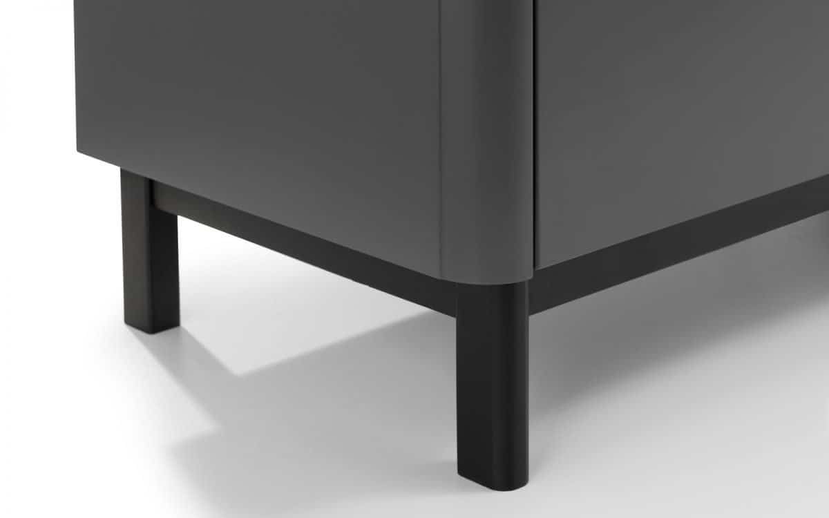 Bennett 4 Drawer Chest - Grey - Image 5