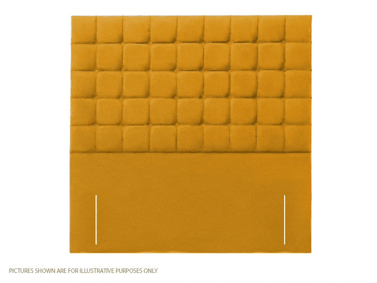 Apollo 3ft Prague Headboard - Velvet Gold | Buy Online | Beds.ie