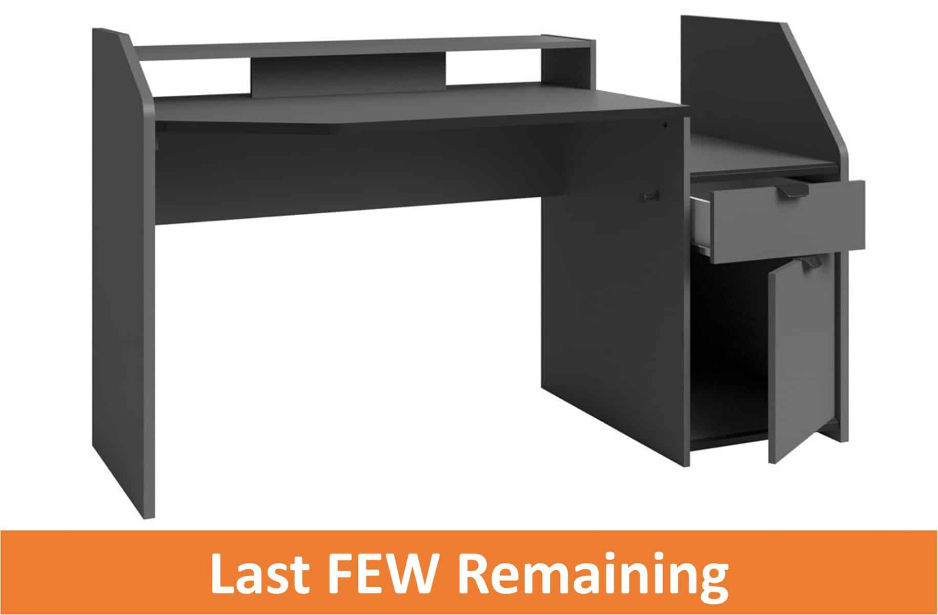 Parisot SetUp Midi Gaming Desk - Grey & Black - Image 7
