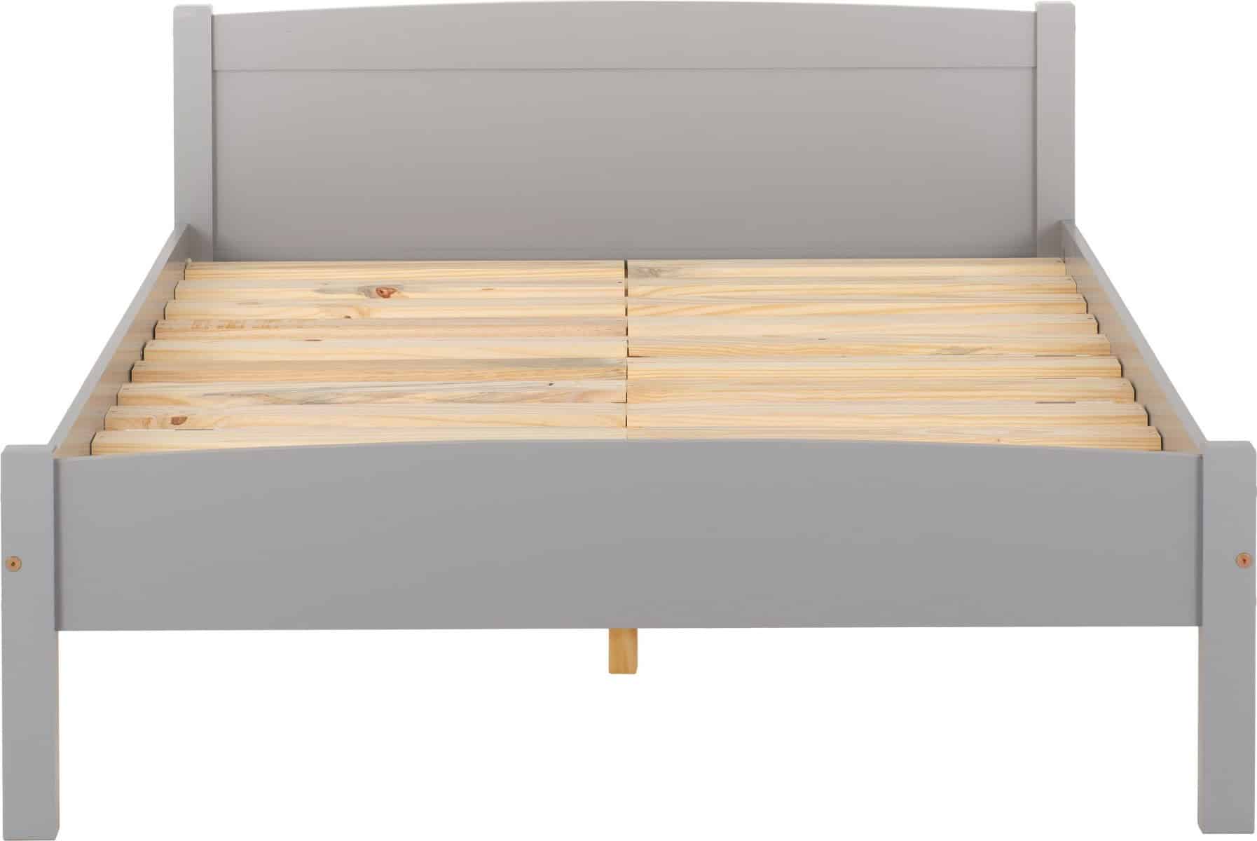 Amber 4ft6 Bedframe - Grey Slate - Image 5