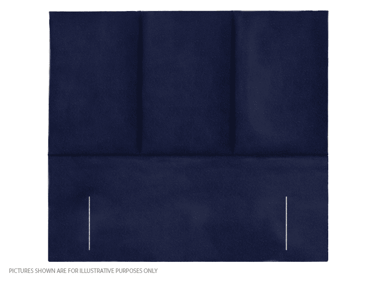 Apollo 4ft Monaco Headboard - Velvet Navy Blue | Buy Online | Beds.ie