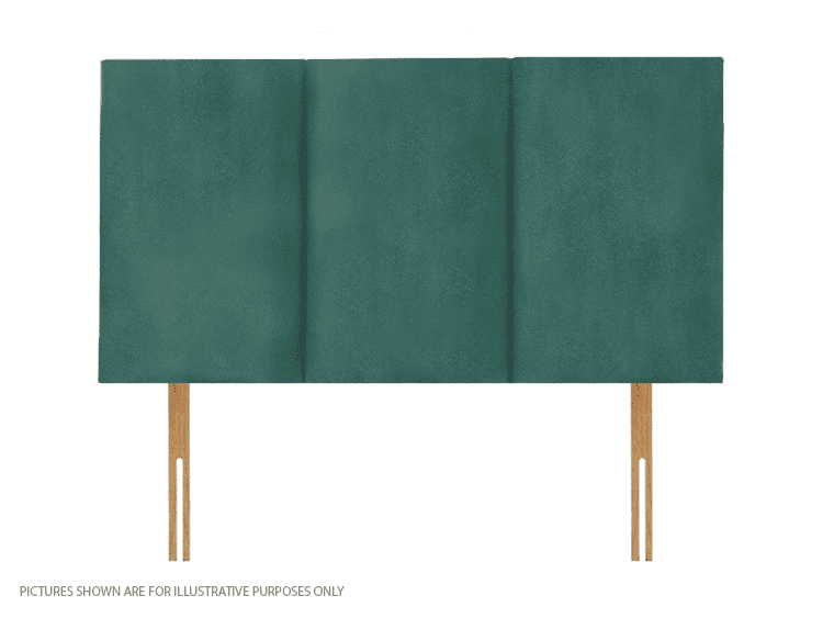 Apollo 6ft Southport Headboard - Velvet Turquoise | Buy Online | Beds.ie