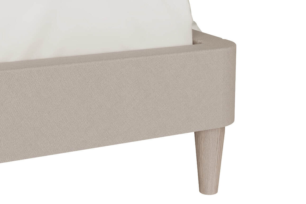 Zahra 6ft Bedframe - Parisian Cream - Image 4