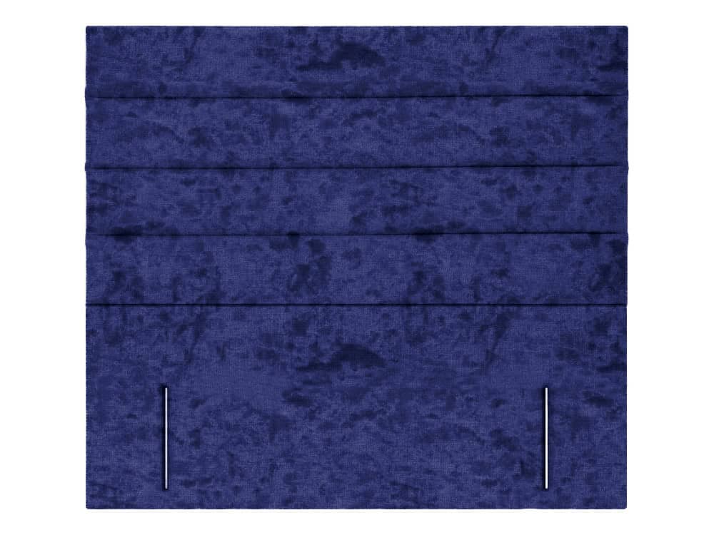 Apollo 4ft6 Rome Headboard - Glitz Navy | Buy Online | Beds.ie