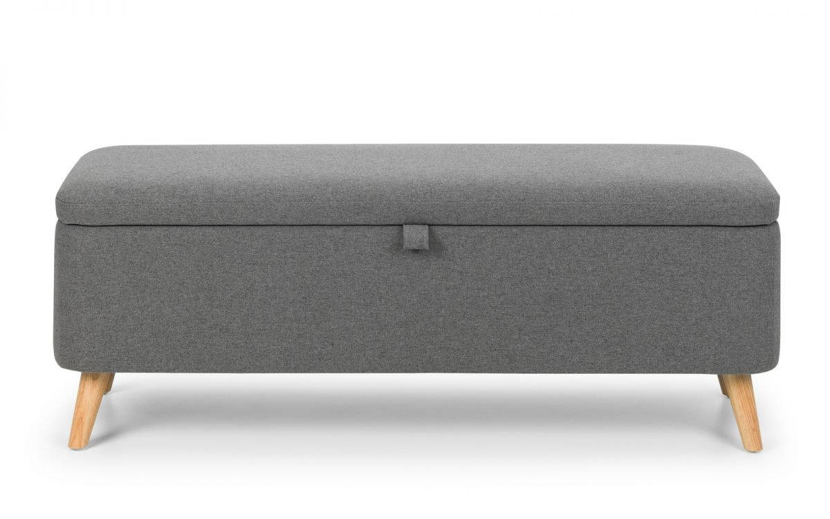 Helga Storage Bench - Grey Linen | Buy Online | Beds.ie