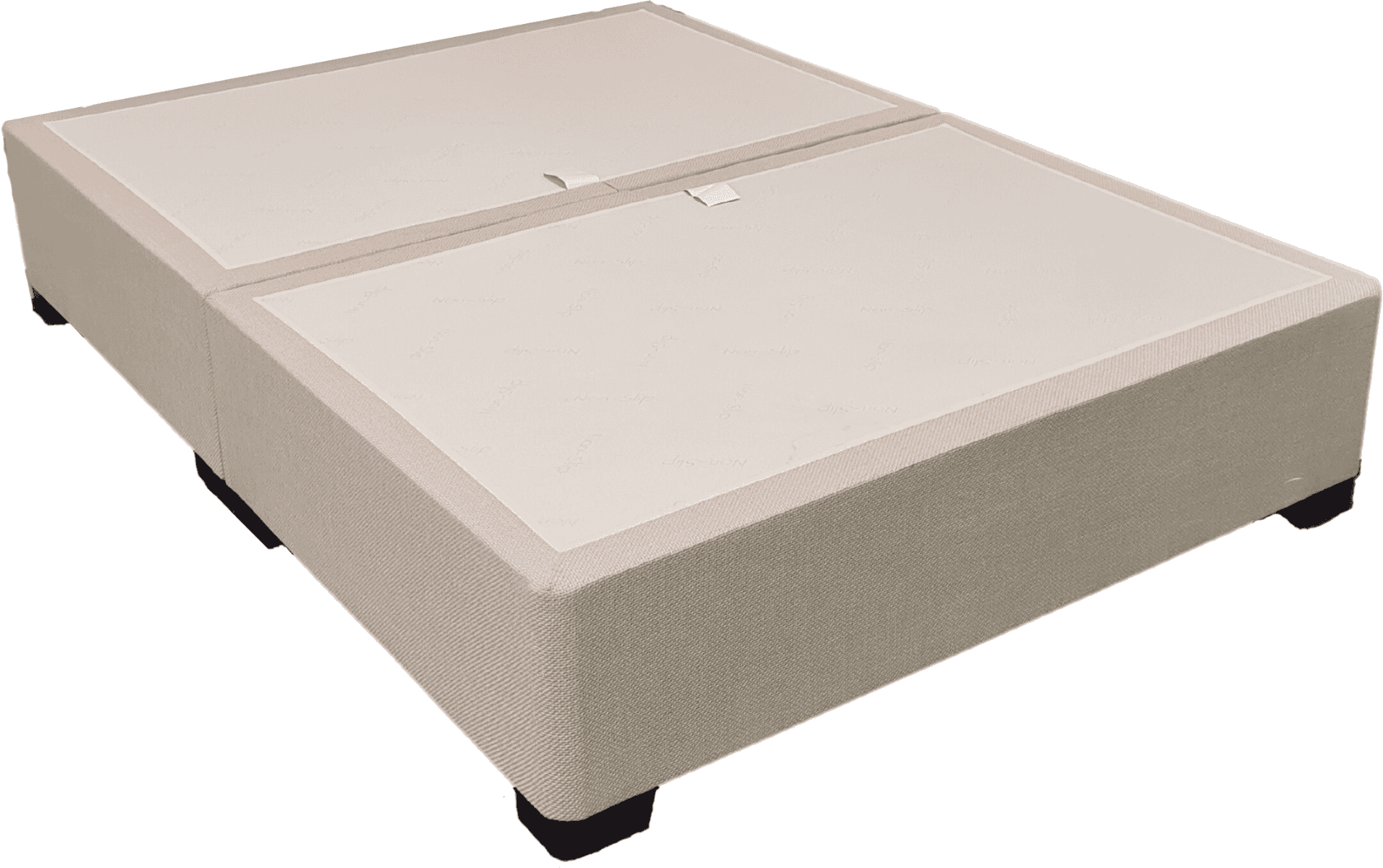 Tranquillity 4ft6 Divan Base - Pebble Fabric | Buy Online | Beds.ie