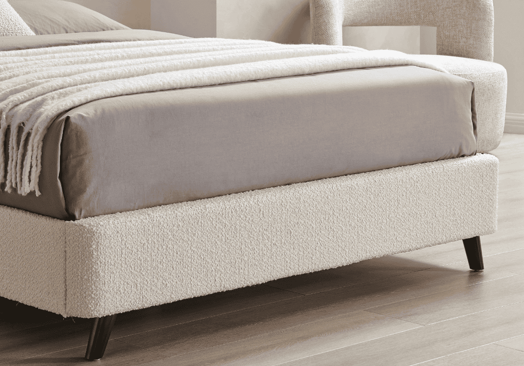 Limelight Luna Pillow 4ft6 Bedframe - Ivory - Image 4