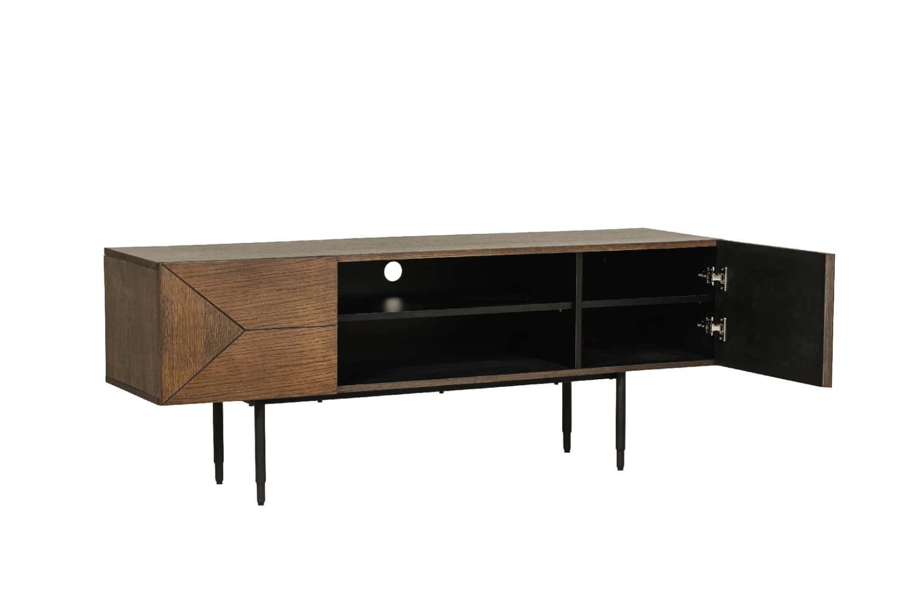 Nate TV Unit 1500 - Smoked Oak - Image 2