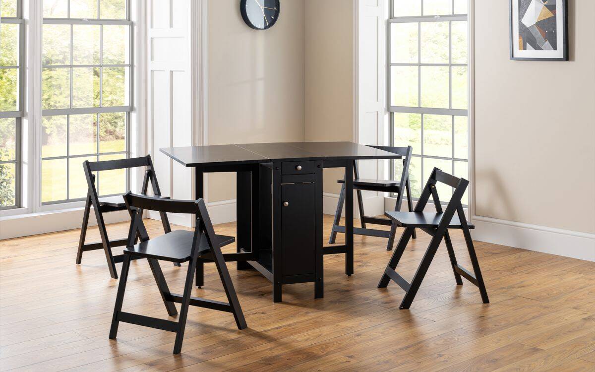 Marrow Dining Set - Black | Buy Online | Beds.ie