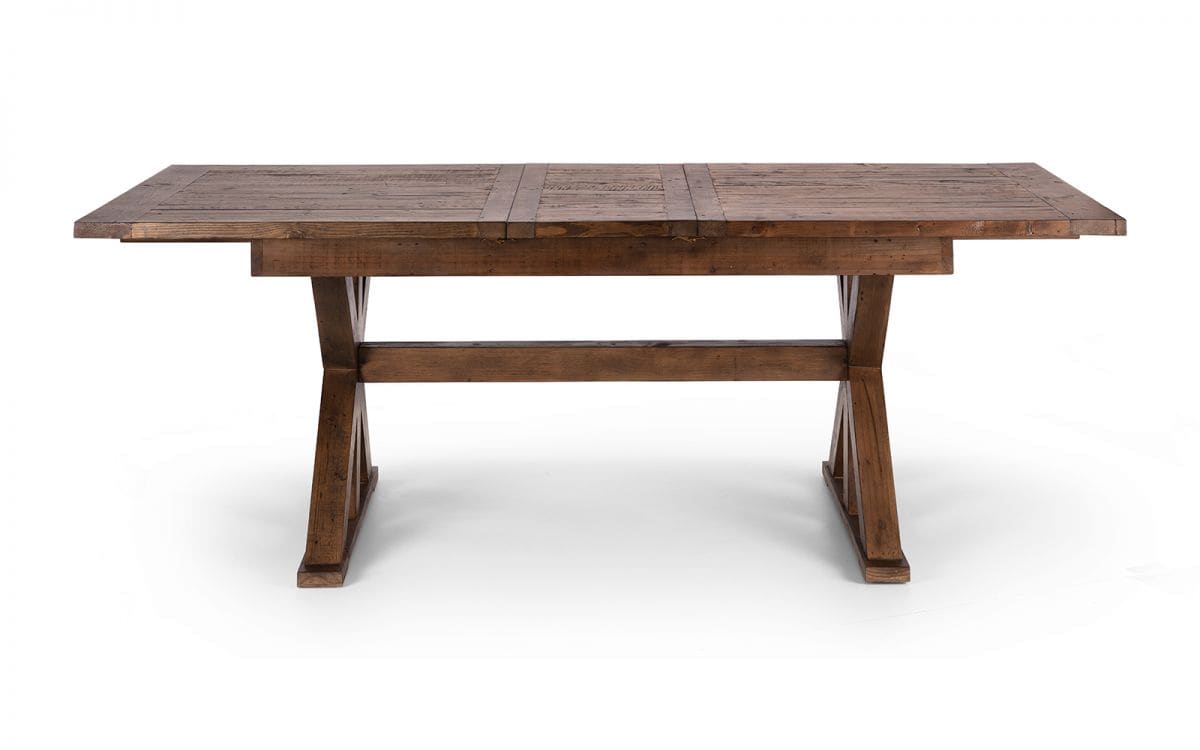 Challan Extending Table - Reclaimed Pine - Image 3