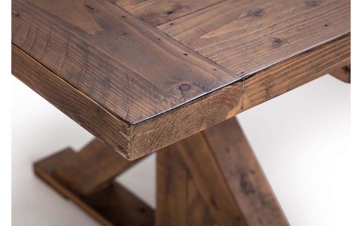Challan Extending Table - Reclaimed Pine - Image 6