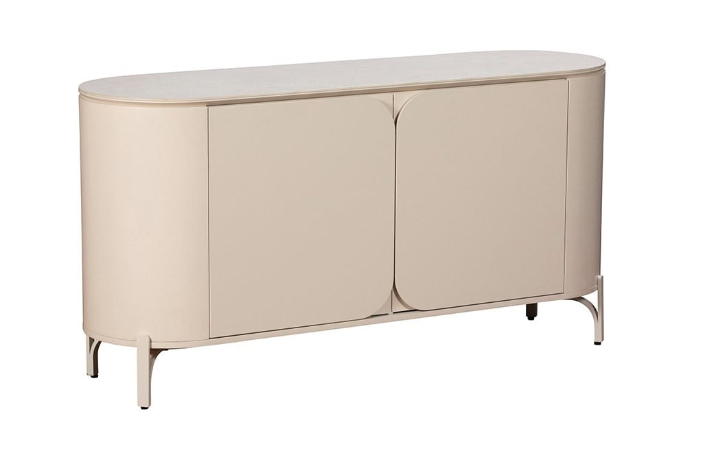 Baker Furniture Quinn Wide Sideboard - Sintered Stone | Buy Online | Beds.ie
