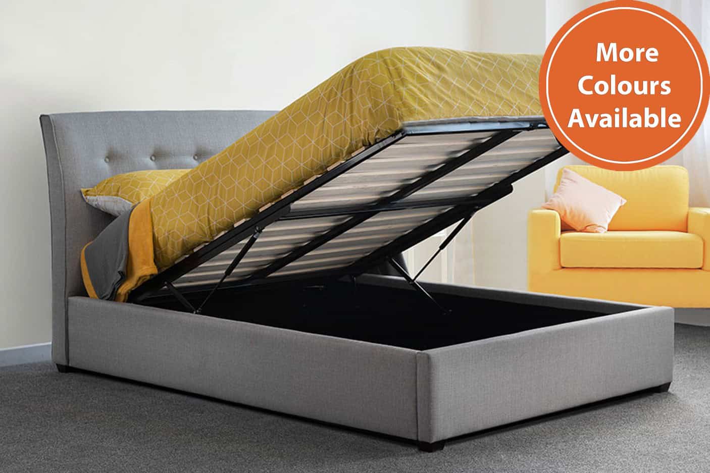 5ft Harper Ottoman Bedframe | Buy Online | Beds.ie