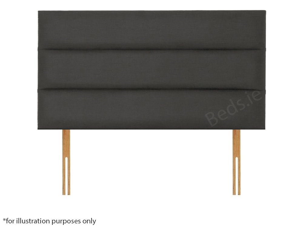 Apollo 3ft Plymouth Headboard - Azzure Dark Grey | Buy Online | Beds.ie