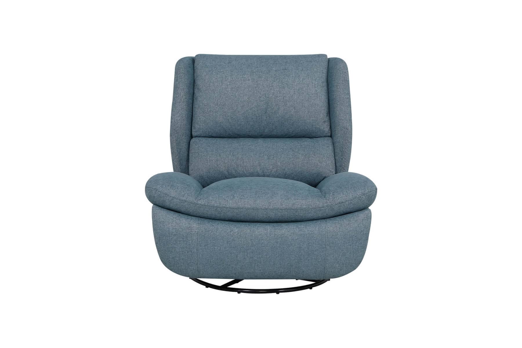 Freddy Electric Reclining Swivel Glinder Chair - Marine - Image 2